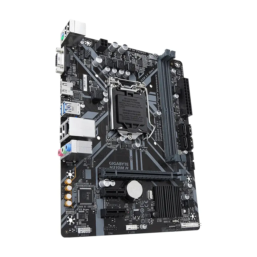 Gigabyte Motherboard H310M H DDR4 For Intel 8th | 9th Gen view 2